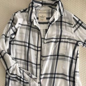 AE plaid shirt